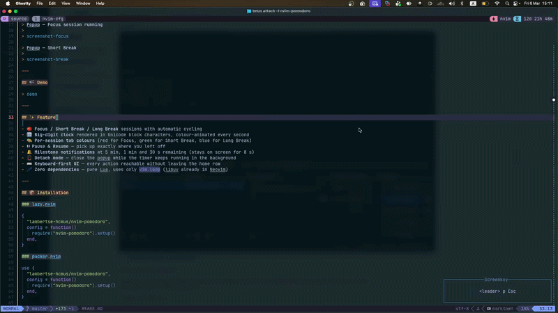 Full demo - toggling popup, switching modes, detach mode